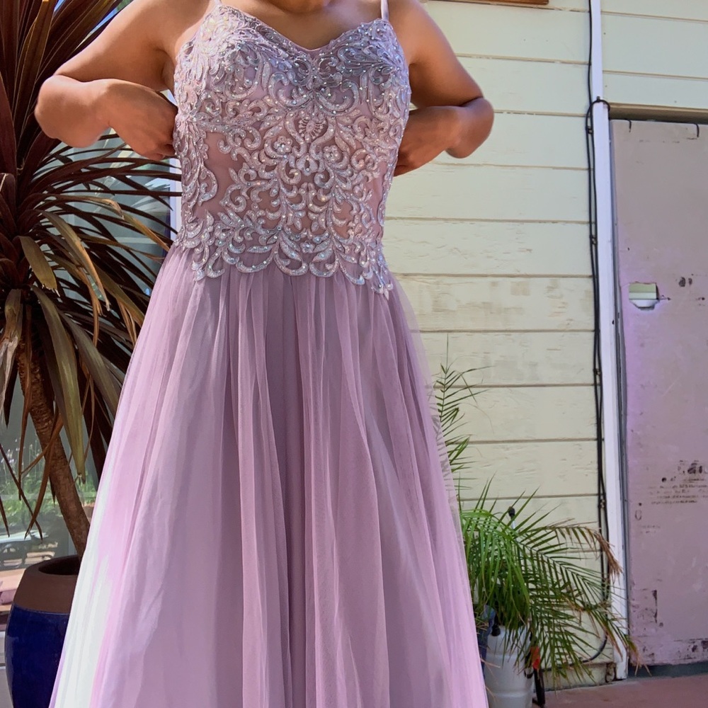 Lavender Prom Dress